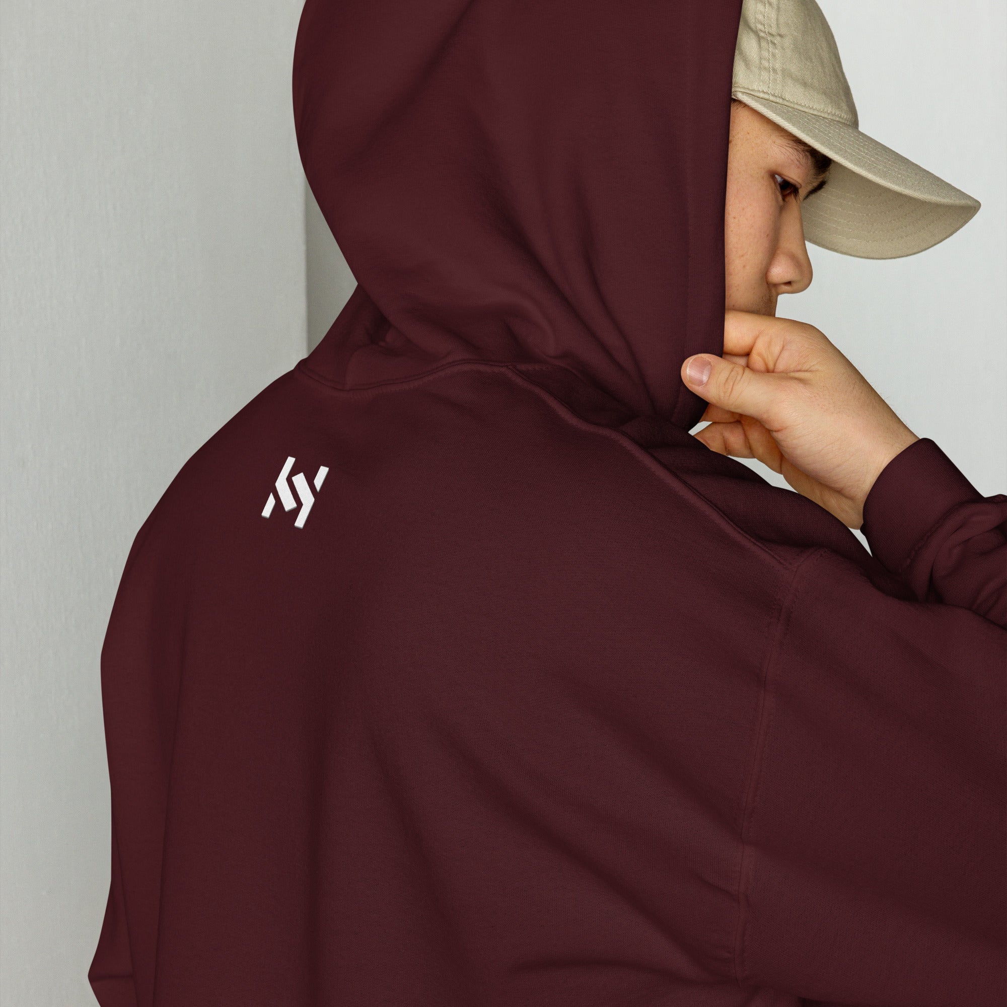 Wolf Emblem Hoodie | Premium Outdoor Streetwear — Hunter & Havoc