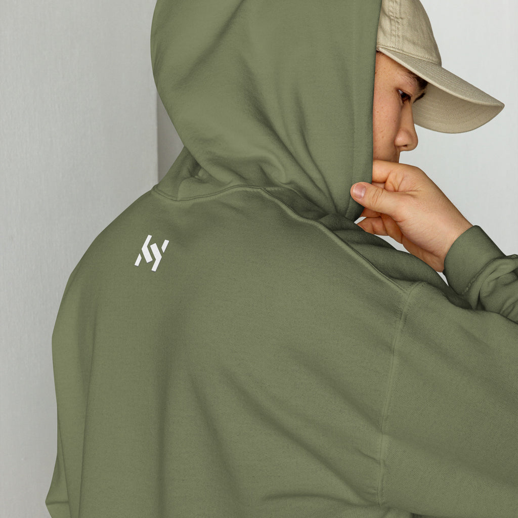 Wolf Emblem Hoodie | Premium Outdoor Streetwear — Hunter & Havoc