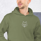 Wolf Emblem Hoodie | Premium Outdoor Streetwear — Hunter & Havoc