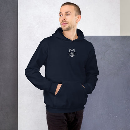 Men's Premium Wolf Emblem Hoodie – Soft, Stylish, and Ready for Adventure