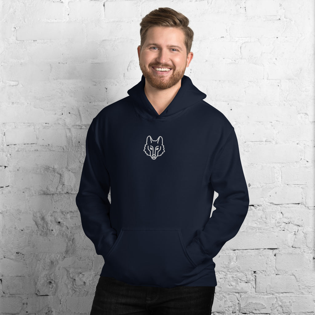 Wolf Emblem Hoodie | Premium Outdoor Streetwear — Hunter & Havoc