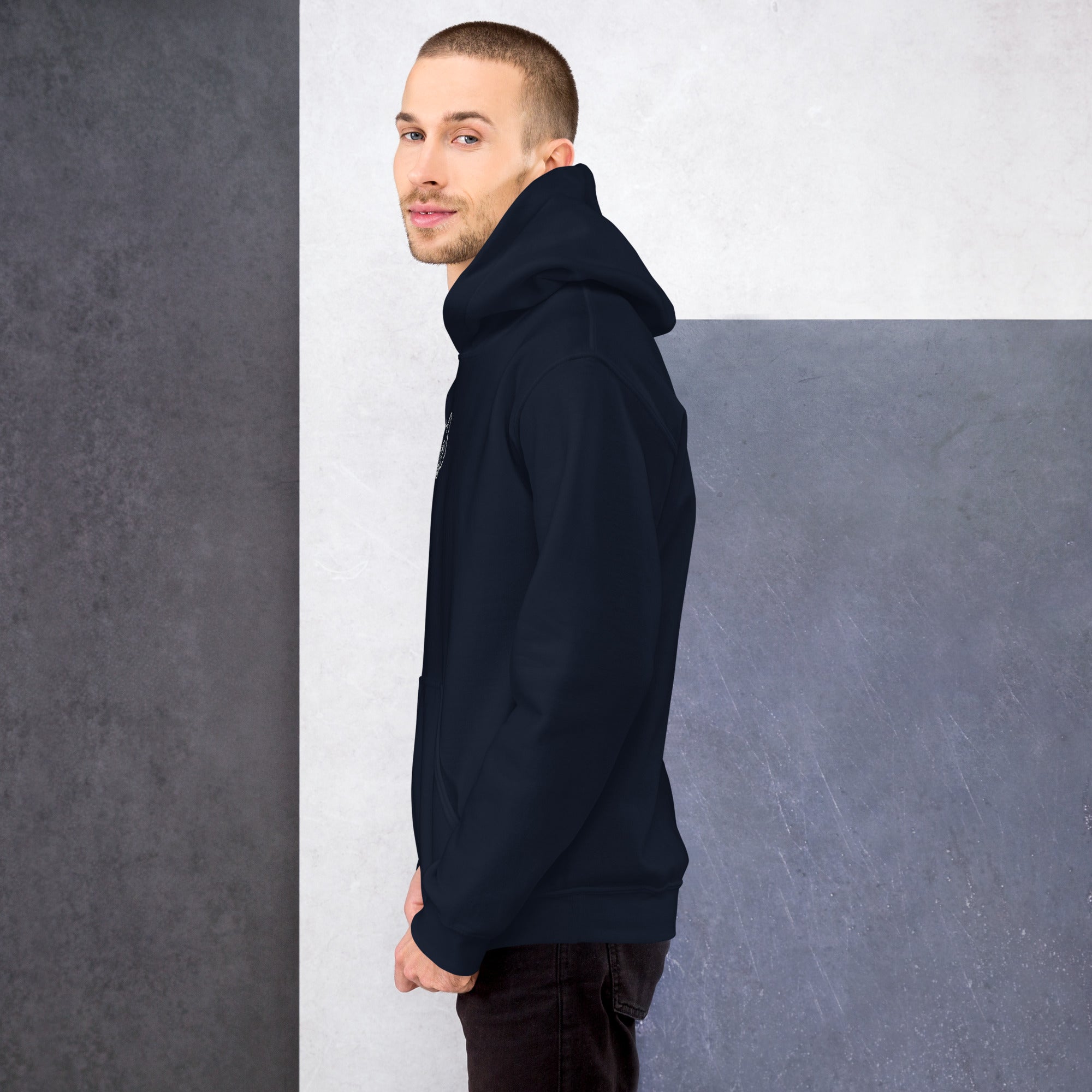 Wolf Emblem Hoodie | Premium Outdoor Streetwear — Hunter & Havoc