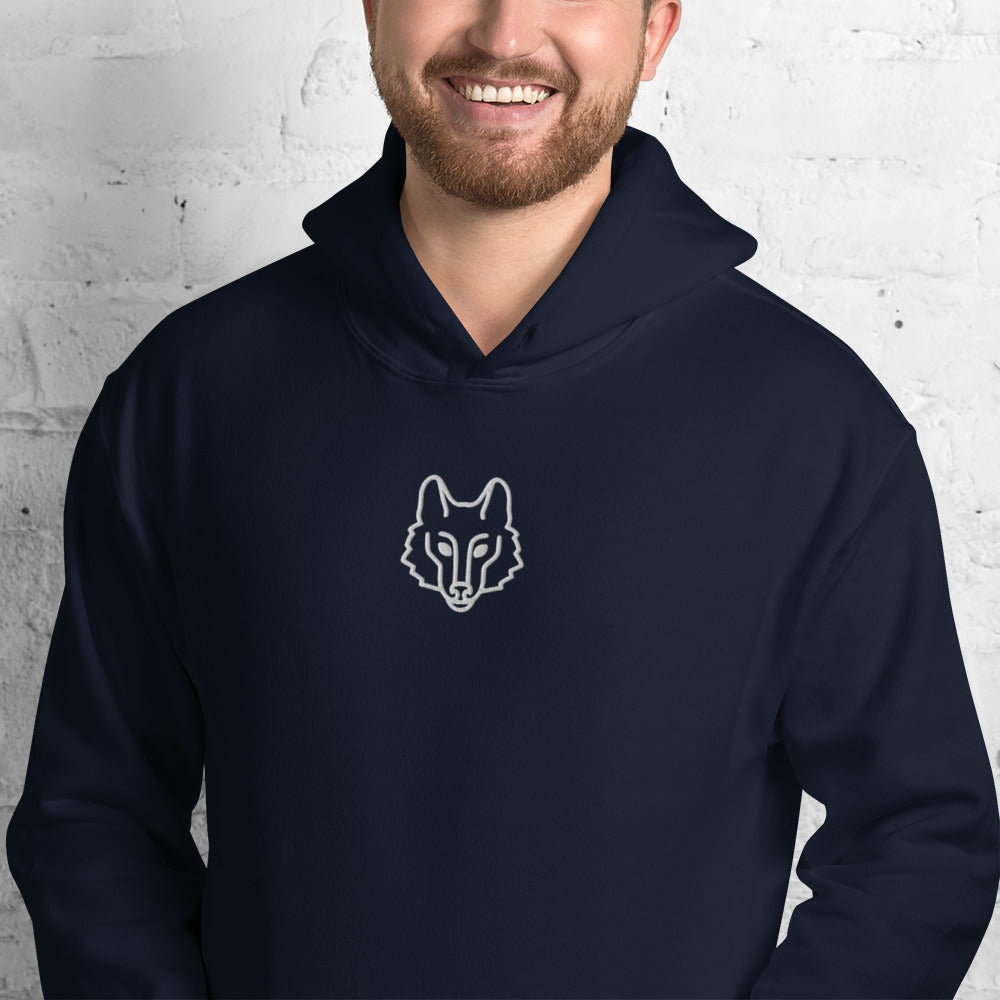 Wolf Emblem Hoodie | Premium Outdoor Streetwear — Hunter & Havoc